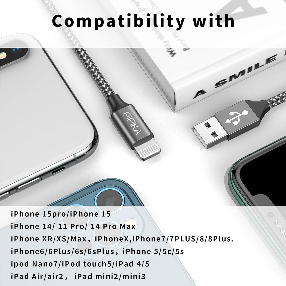 iphone Charger Cable 3M 2Pack [Apple Mfi Certified] Fast Charger iphone Apple power Delivery Charging Cord For iphone14/13/12/12promax/12mini/11/11pro/xs/max/xr/x/8/8plus/ipad
