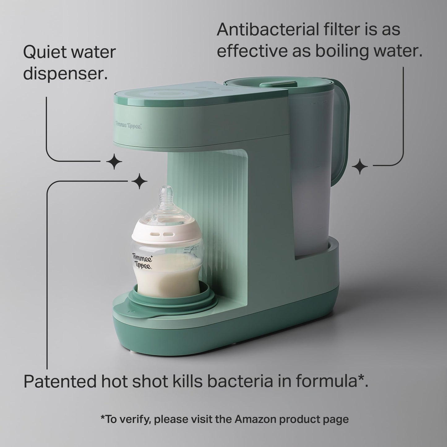 Tommee Tippee Perfect Prep Replacement Filter, Pack of 1, Compatible with All Perfect Prep Machines, Antibacterial Filter Removes Bacteria, Impurities and Contaminants