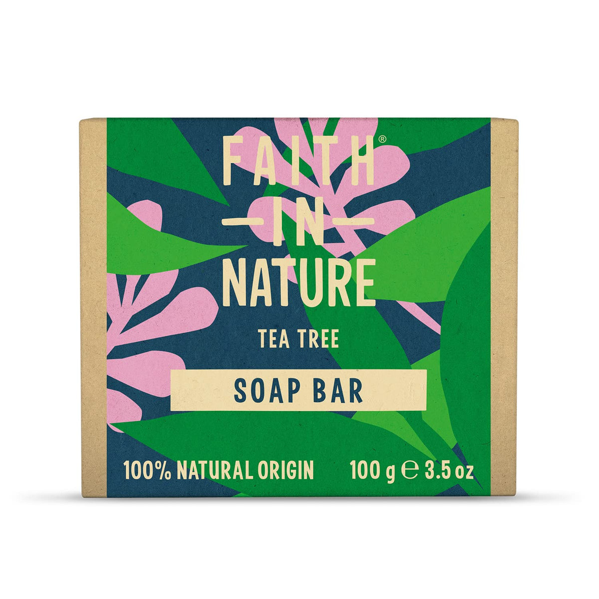 Faith In Nature Natural Coconut Hand Soap Bar, Hydrating, Vegan & Cruelty Free, No SLS or Parabens, 100g