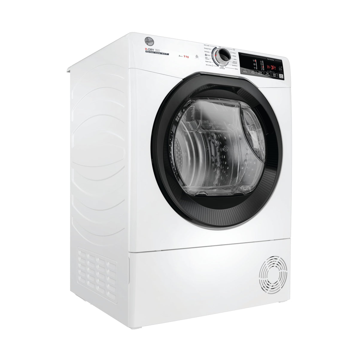 Hoover H-DRY 350 Condenser Tumble Dryer, 9kg, White, B Class