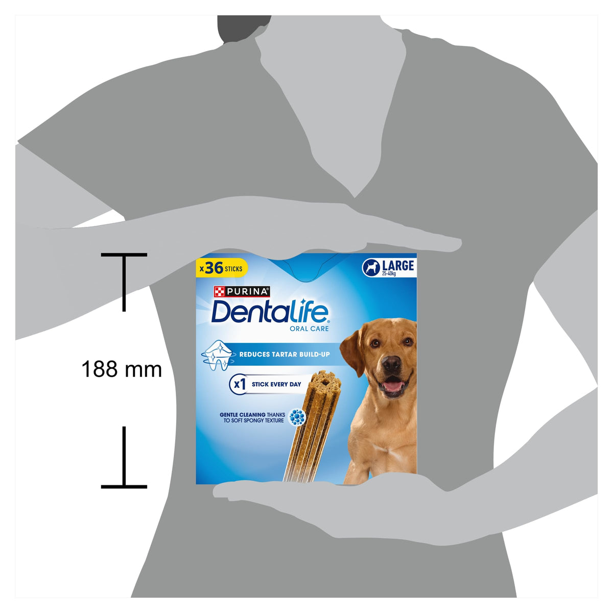 DENTALIFE Dental Chicken Cat Treats 40g (Pack of 8)