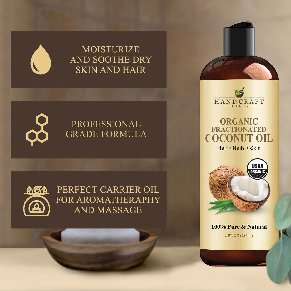 Handcraft Blends Sweet Almond Oil - 118 ml