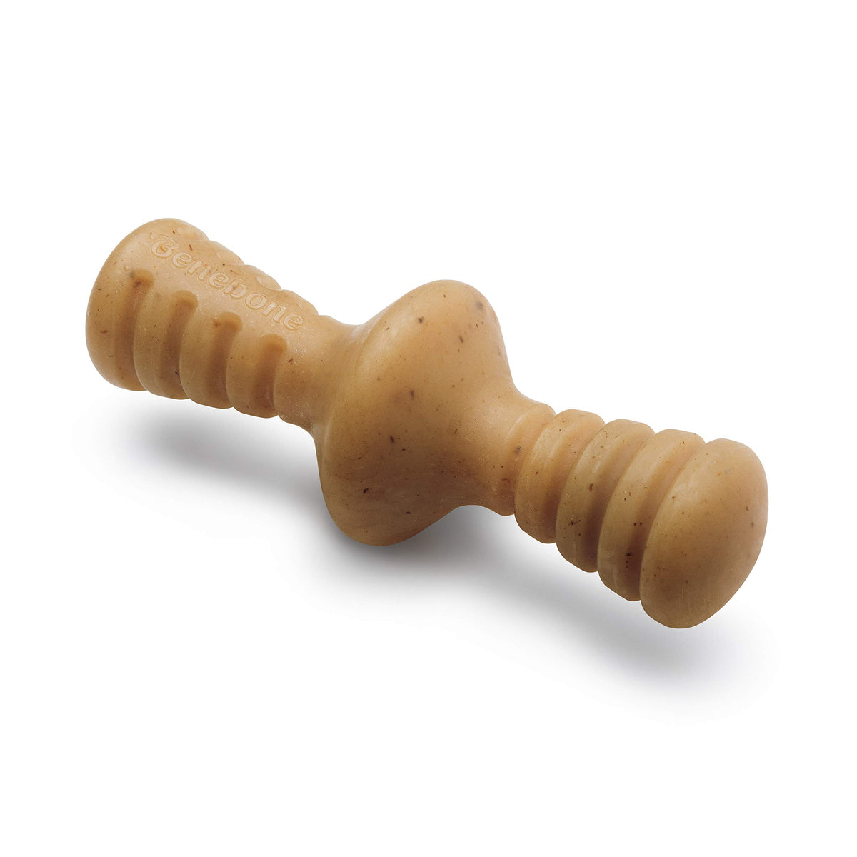 Benebone Wishbone Dog Chew Toy for Aggressive Chewers, Real Bacon, Medium