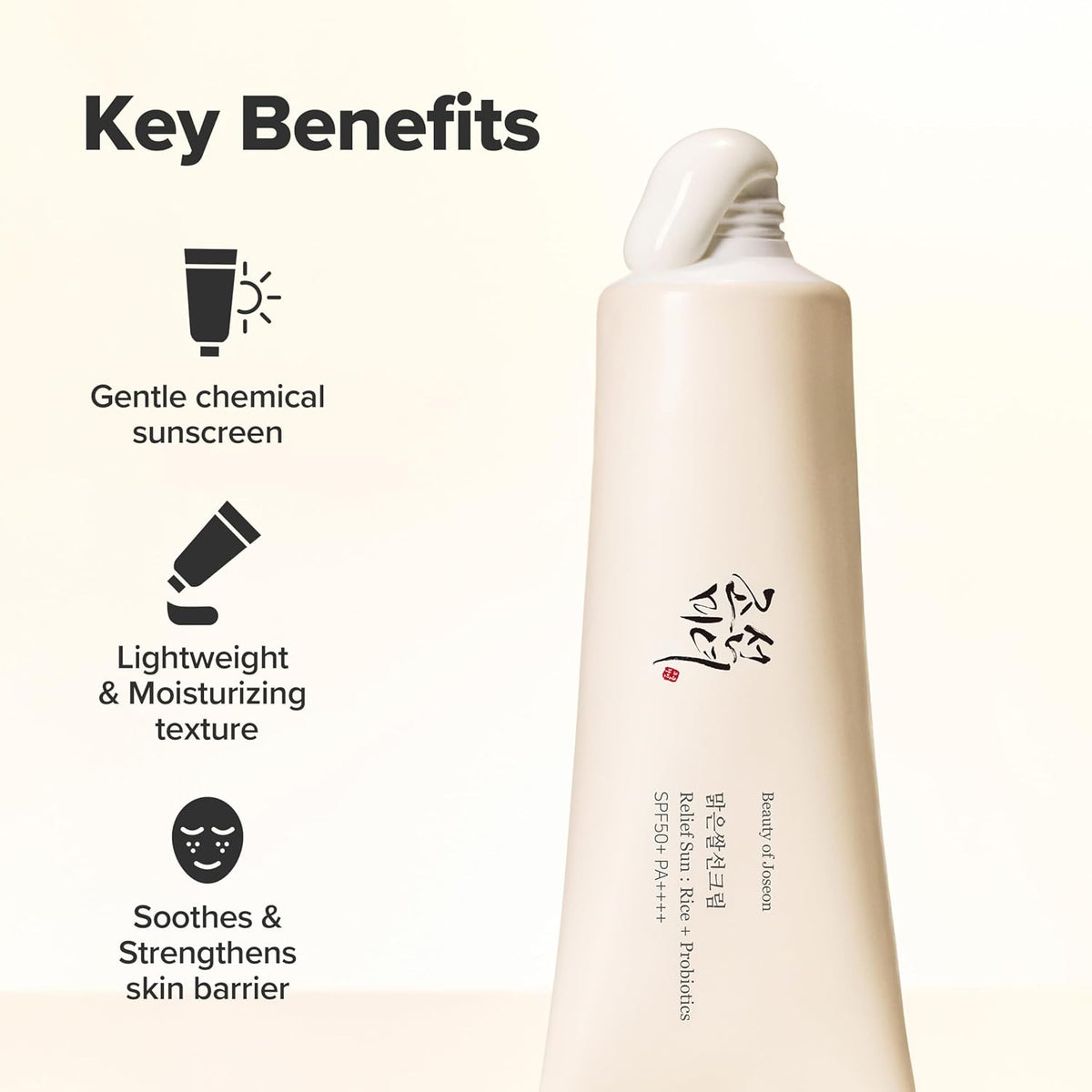 Beauty of Joseon Relief Sun : Rice + Probiotics SPF 50+ PA++++ 50ml