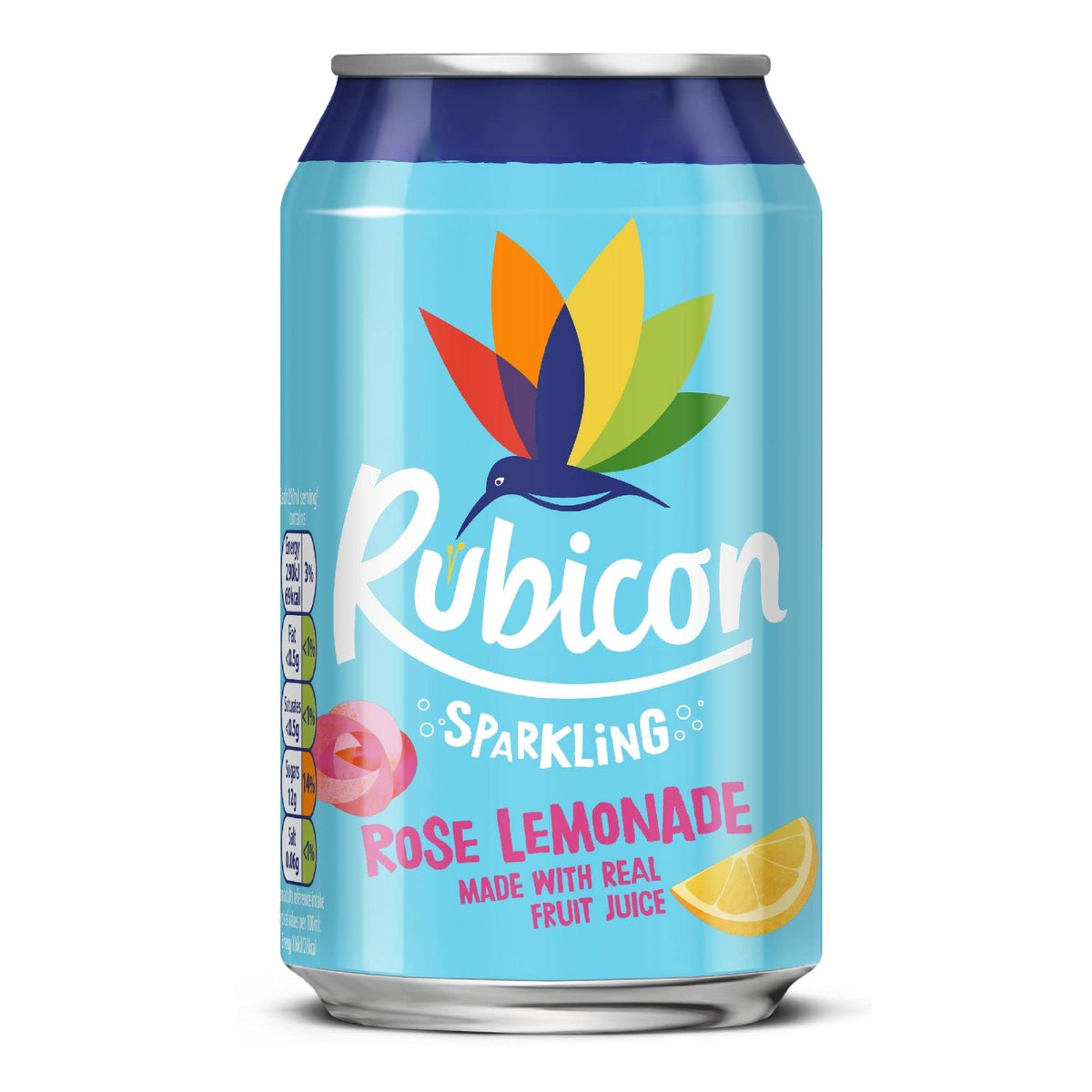 Rubicon Mango Sparkling Fruit Soft Drink, 6 Pack, 330ml Cans