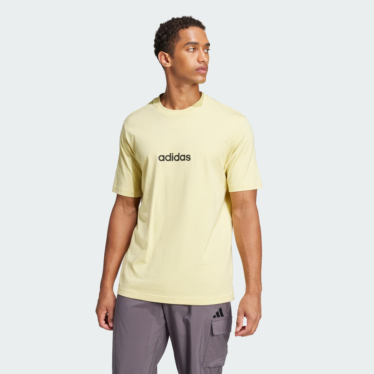 adidas Essentials Linear Single Jersey Tee