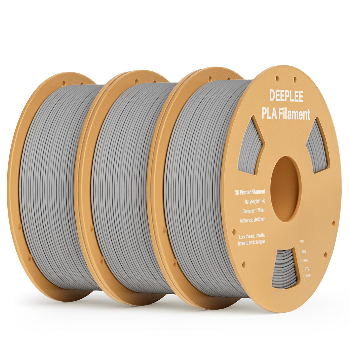 DEEPLEE PLA Filament 1.75mm White 1kg