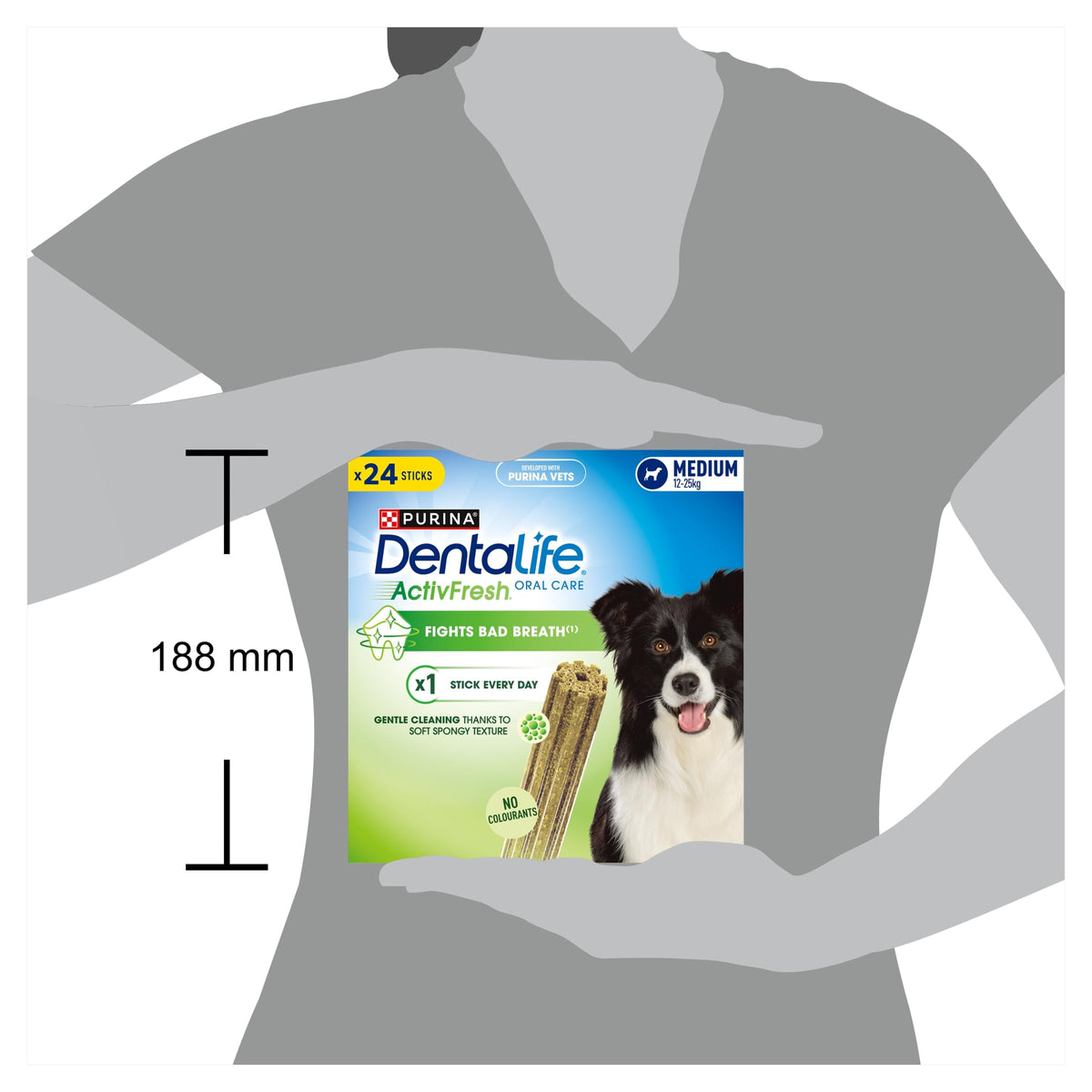 DENTALIFE Dental Chicken Cat Treats 40g (Pack of 8)