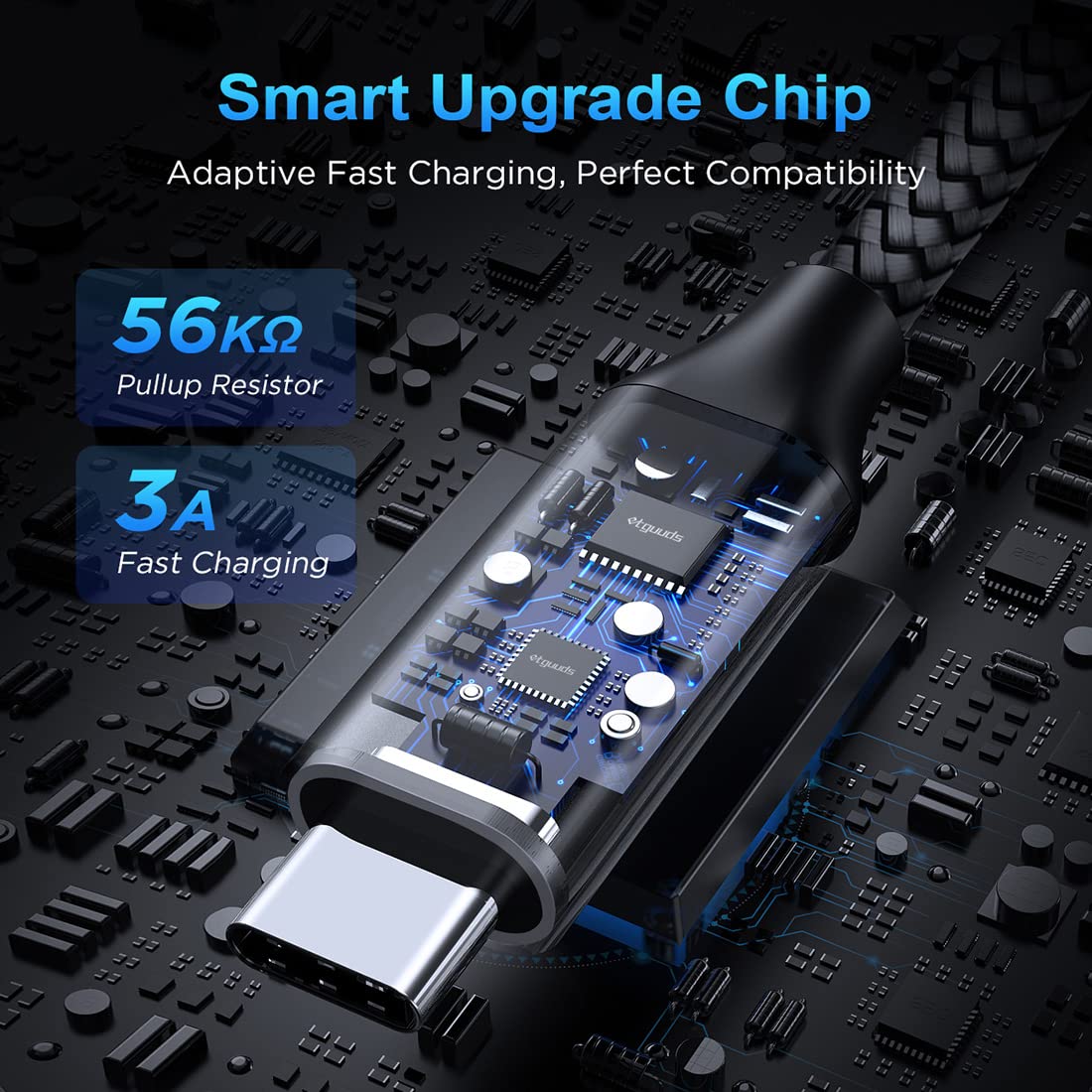 etguuds Extra-Long USB C Charger Cable 3M, USB A to USB C Cable