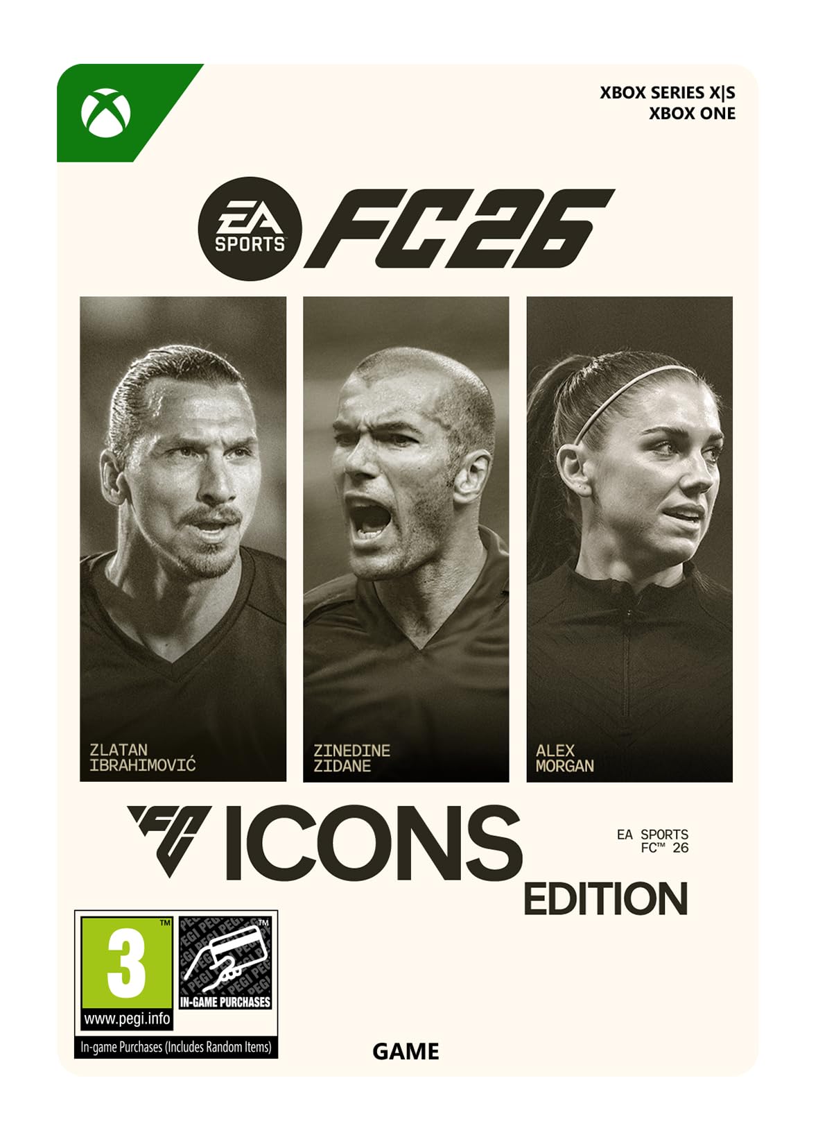 EA SPORTS FC 26 Standard Edition XBOX Series X / XBOX One - disc | VideoGame | English