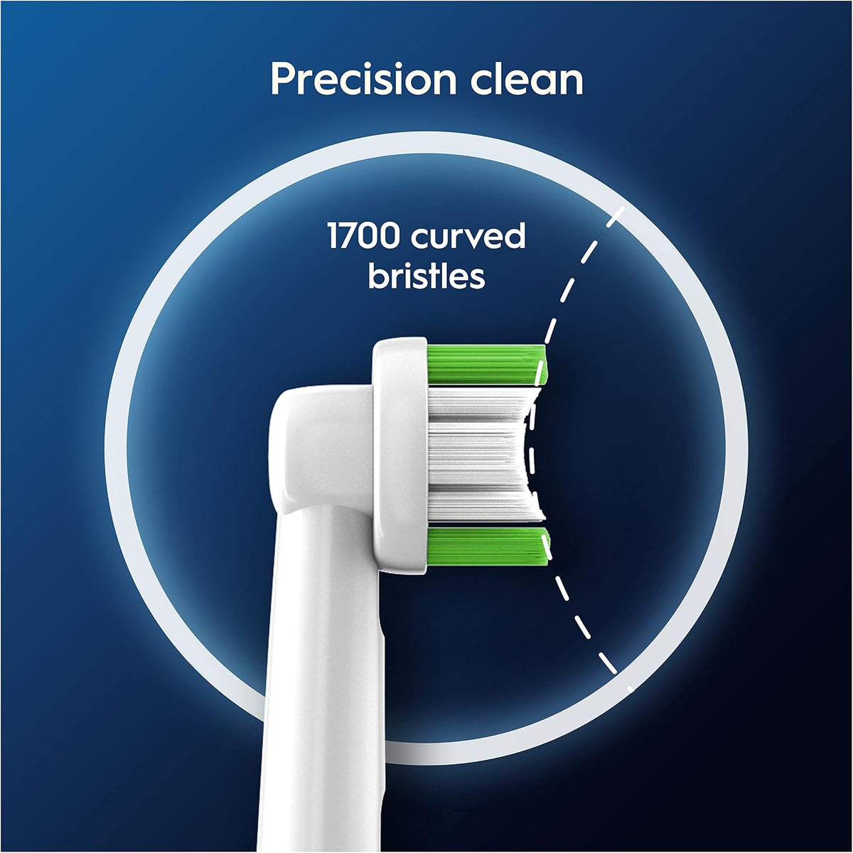 Oral-B Pro Precision Clean Toothbrush Heads, Pack of 8 Counts, Suitable for Mailbox