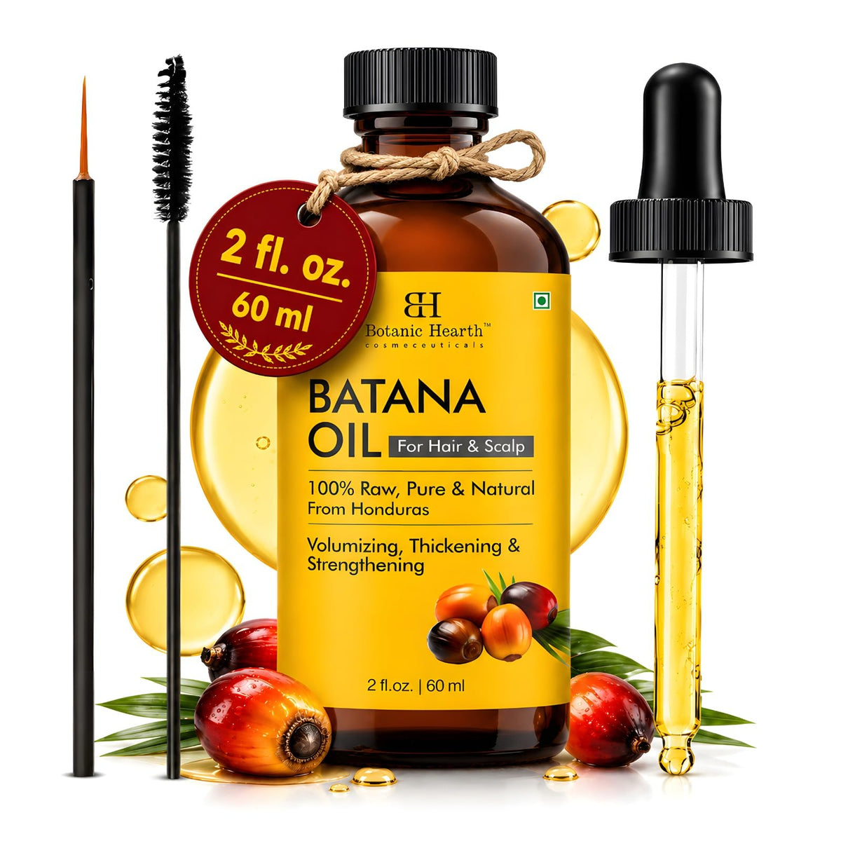 Botanic Hearth Argan & Biotin Hair Oil, 198 ml