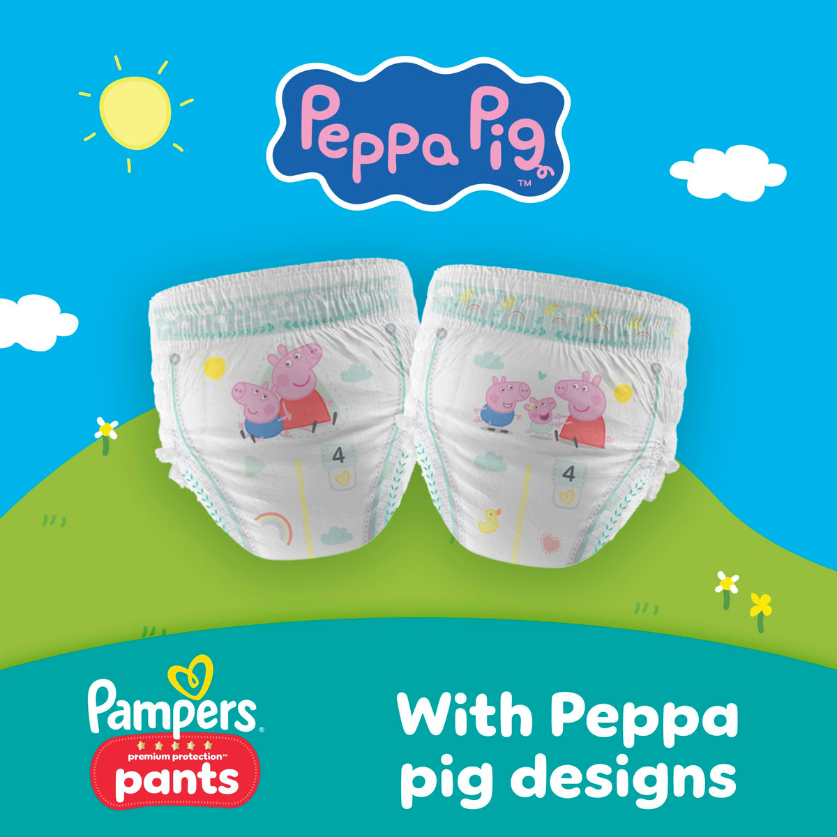 Pampers Premium Protection Nappy Pants Size 5
