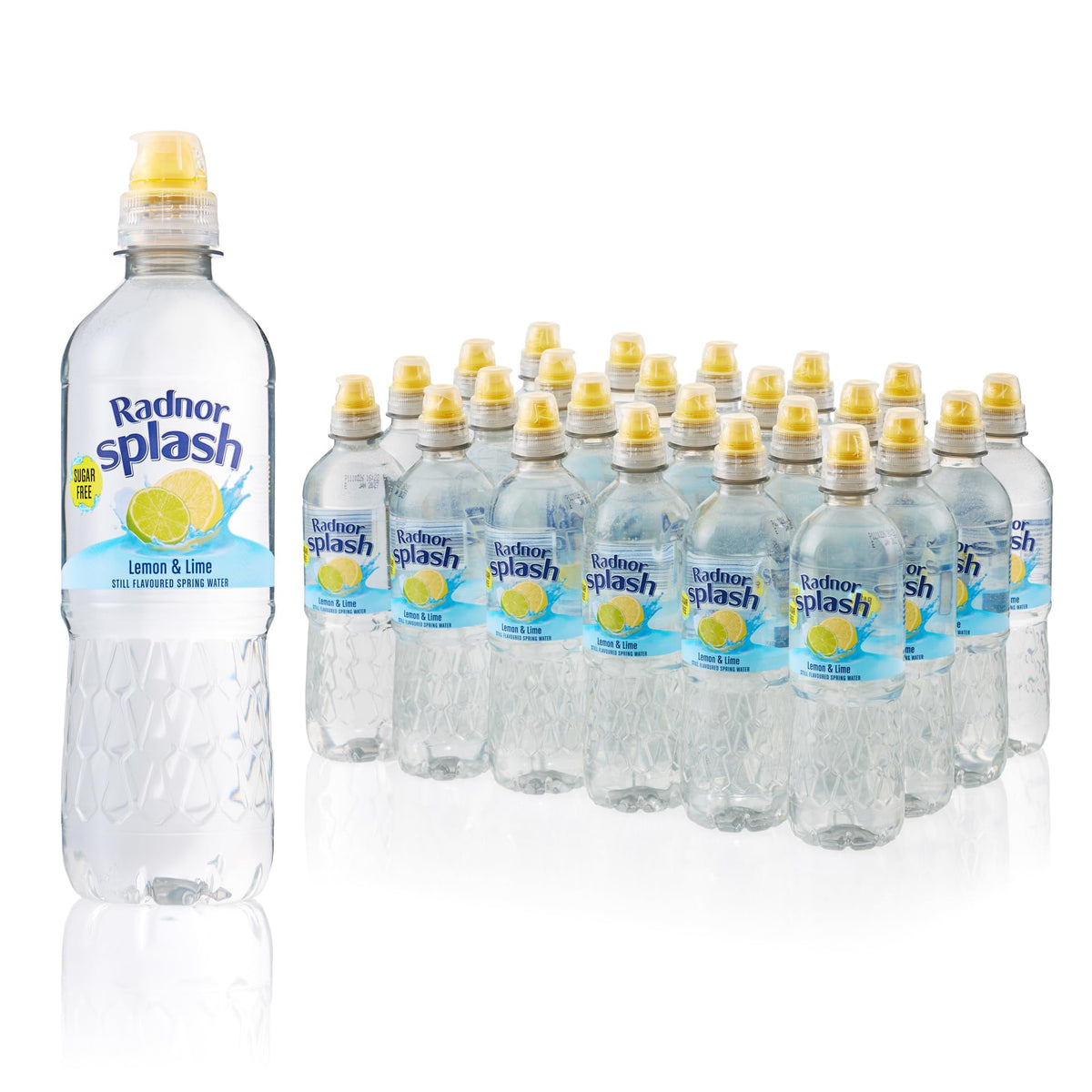 Radnor Splash Flavoured Water Sugar Free 500ml - Pack of 24 (Strawberry)
