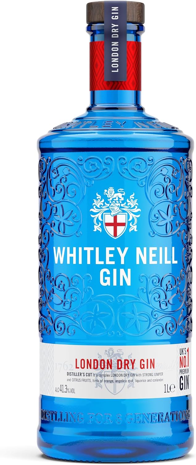 Whitley Neill | London Dry Gin | 41.3% | 1L