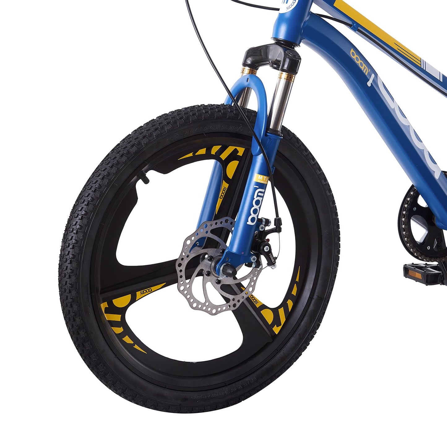 BSTSEL Kids Bike 18" 20" 22" 24" Inch Youth Bike Shock Absorber Bike,12.25-Inch Frame,V-Brakes,Suitable for 9-14 Year Old Boys and Girls Mountain Bikes Pink Blue Bicycle