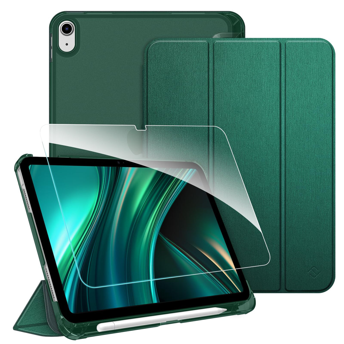 FINTIE Case & Screen Protector Set for iPad A16 11th/10th Gen 11/10.9 Inch
