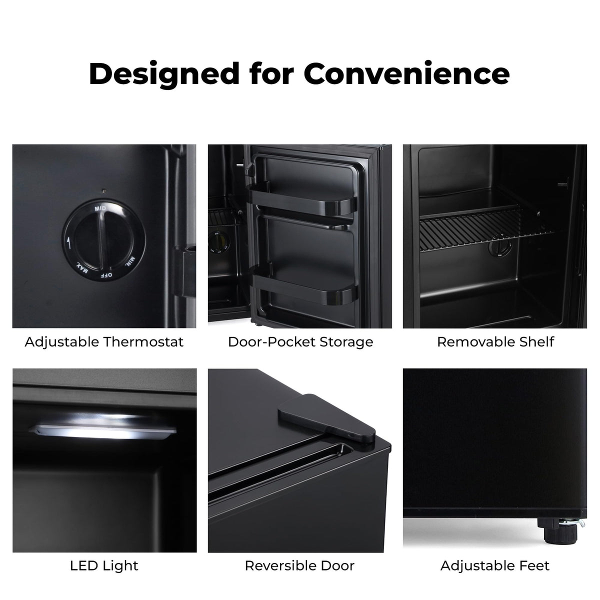 Subcold Cave35 Beer Fridge | 35L | 0-8°C | LED | Stainless Steel Door