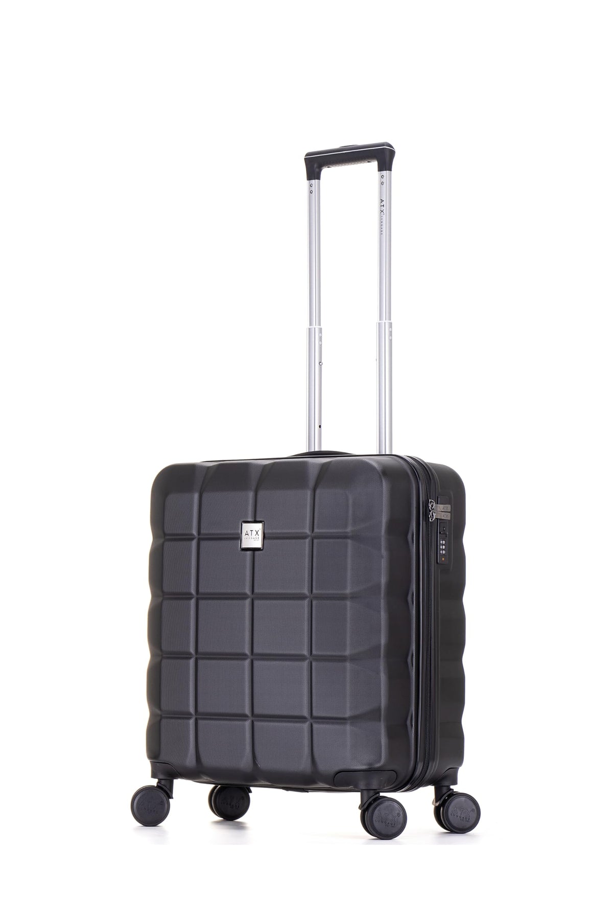 ATX 28 Inch Suitcase Large 110L – Lightweight Hard Shell Checked Luggage, 4 Wheels, TSA Lock, 30KG Capacity, Black