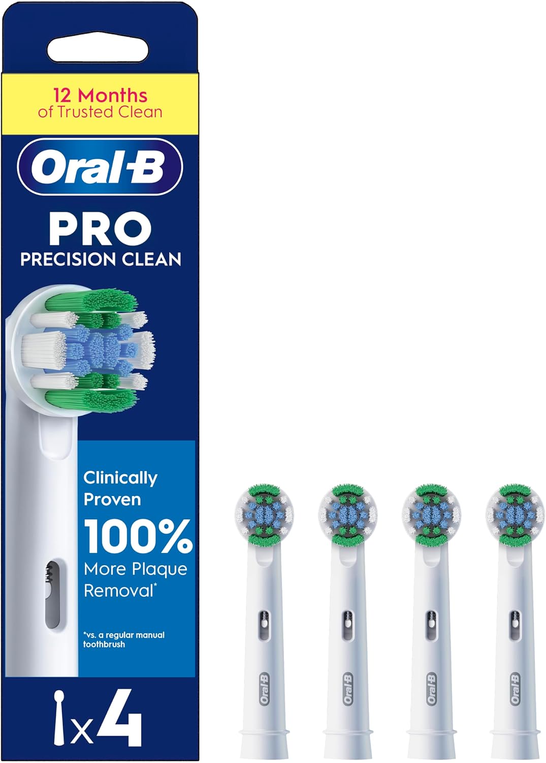 Oral-B Precision Clean 4ct