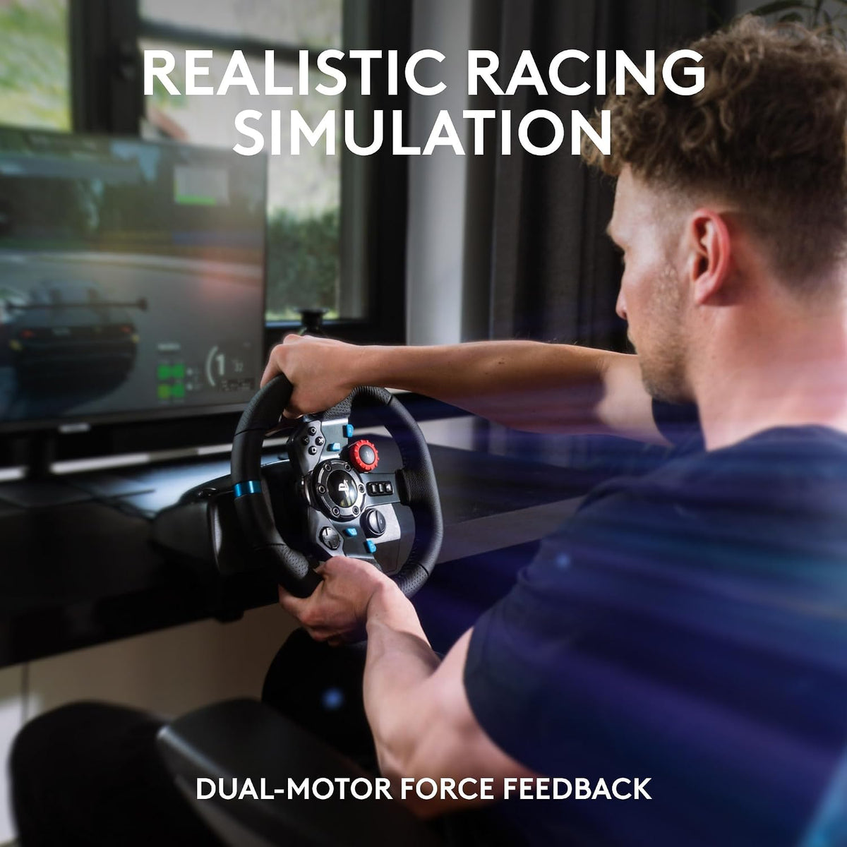 Logitech G G29 SE Driving Force Sim Racing Wheel & Pedals & Shifter PS5/PC