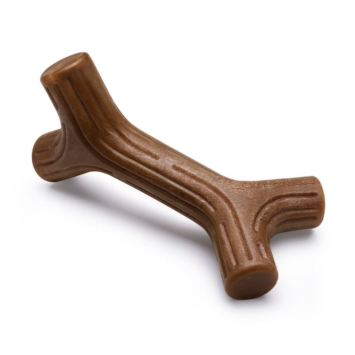 Benebone Wishbone Dog Chew Toy for Aggressive Chewers, Real Bacon, Medium