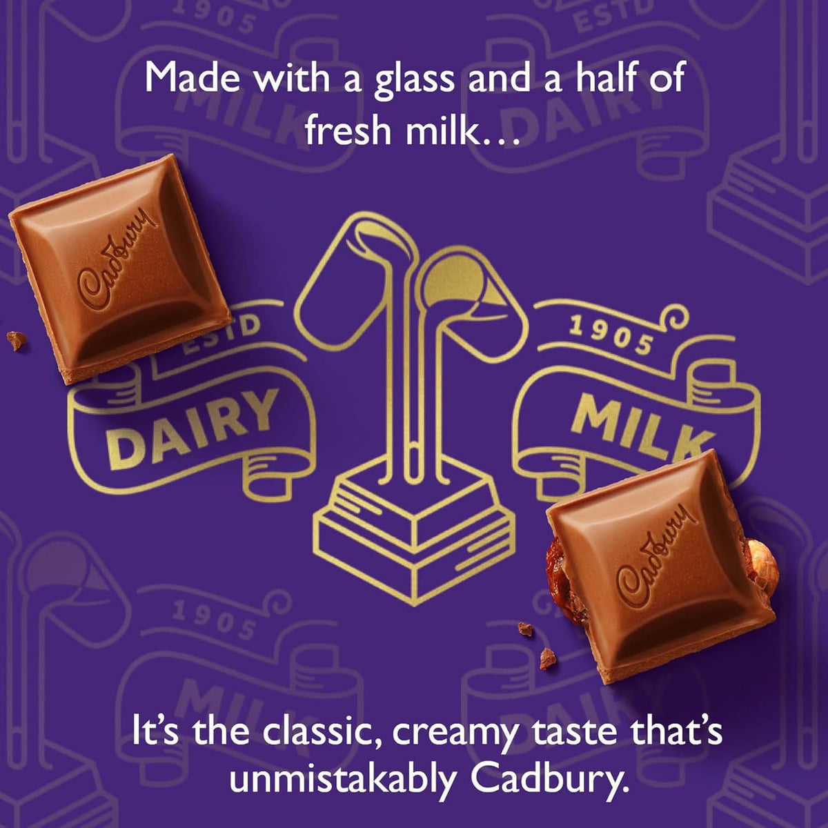 Cadbury Wispa Chocolate Bar, Smooth Milk Chocolate, 4 x 27.9 g (Pack of 1)