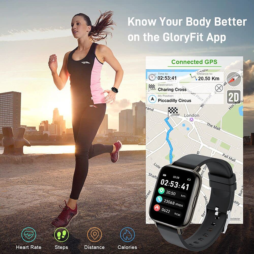 Motast Smart Watch, Fitness Tracker 1.69'' HD for Men Women, Step Counter