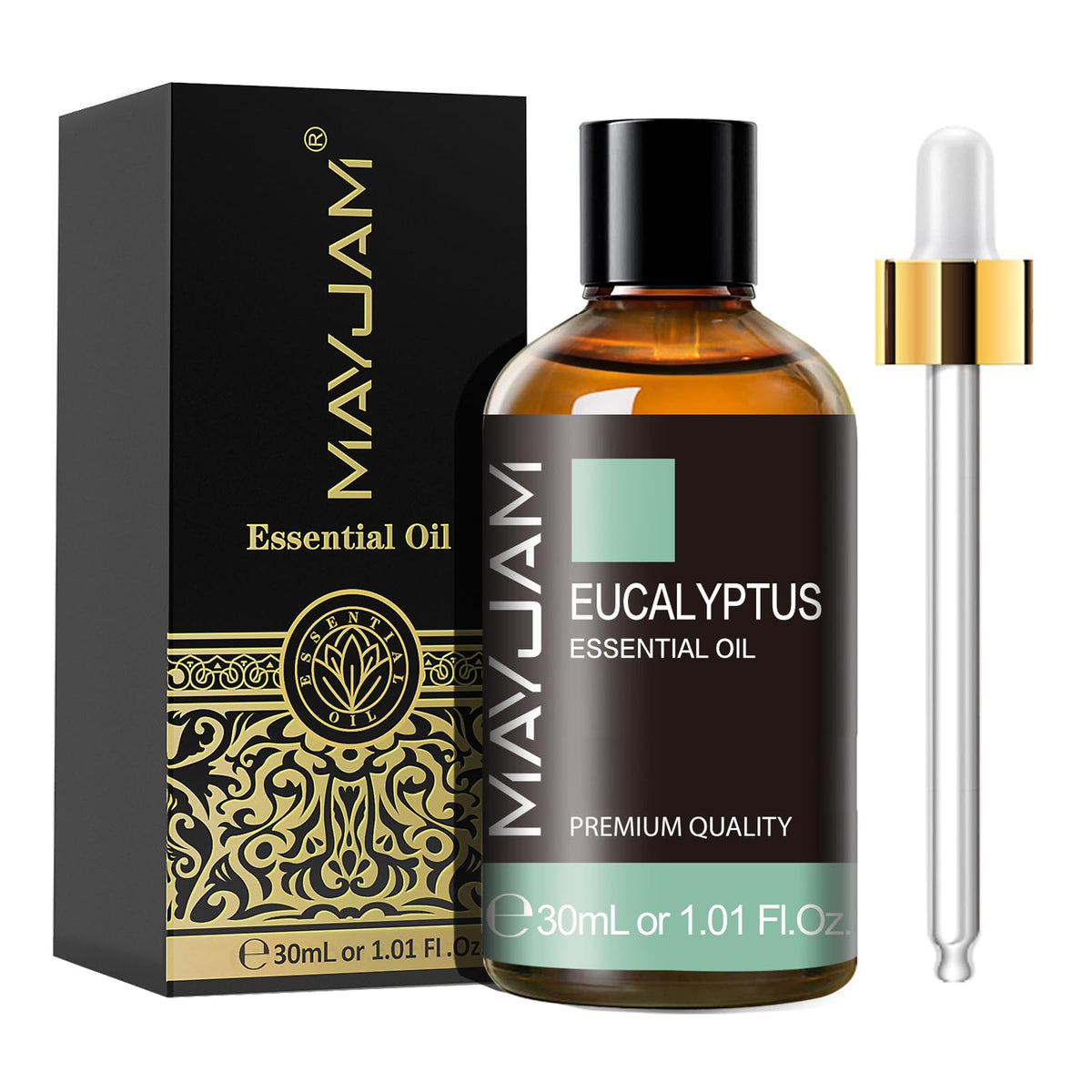 MAYJAM Peppermint Essential Oil 100ML - Premium Diffuser Oil