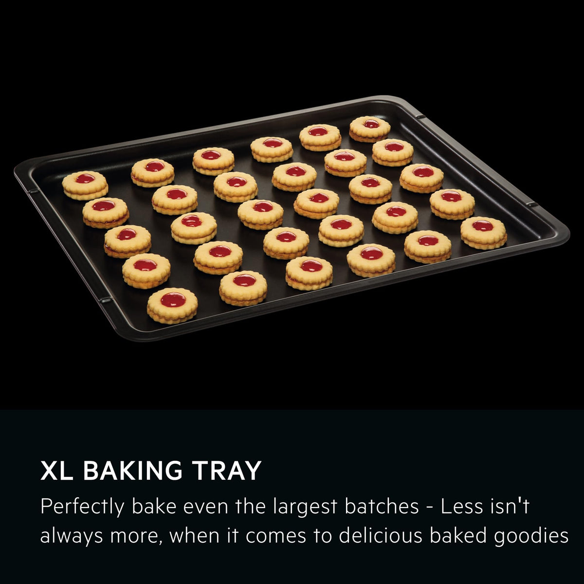 AEG Built-in Oven BEX535A61B, 72 L, Class A, Black