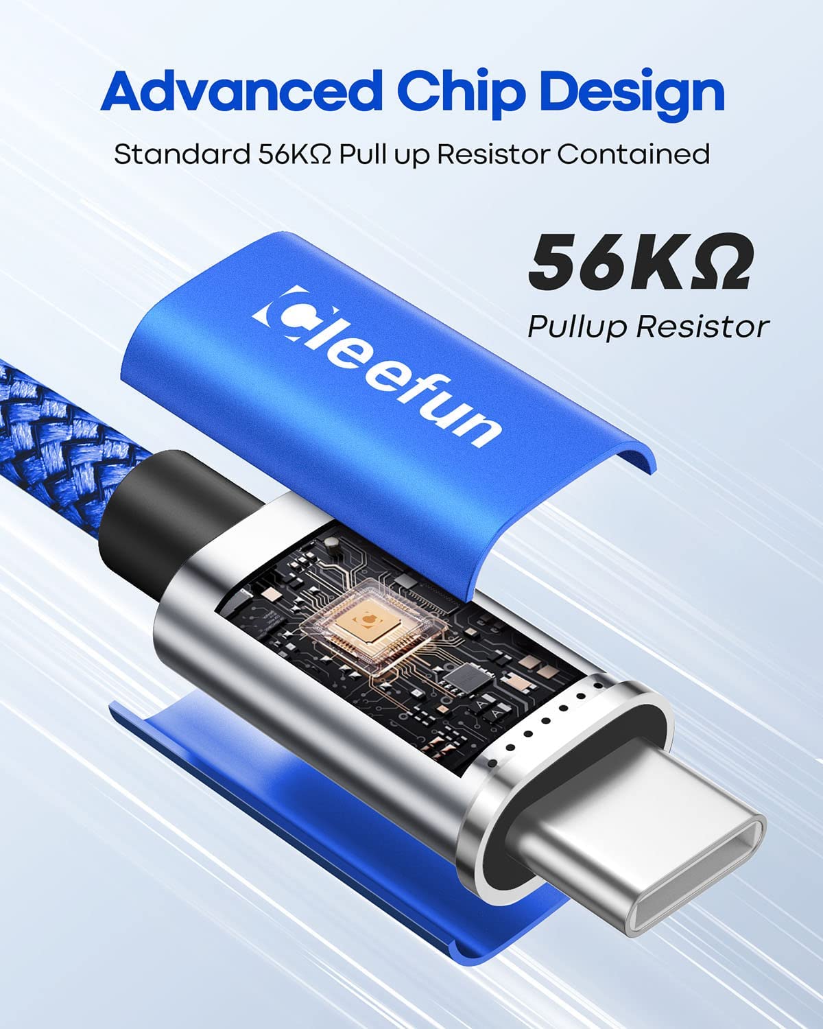 CLEEFUN 3M USB C Cable (2-Pack), Long PS5 Controller Charger Fast Charging