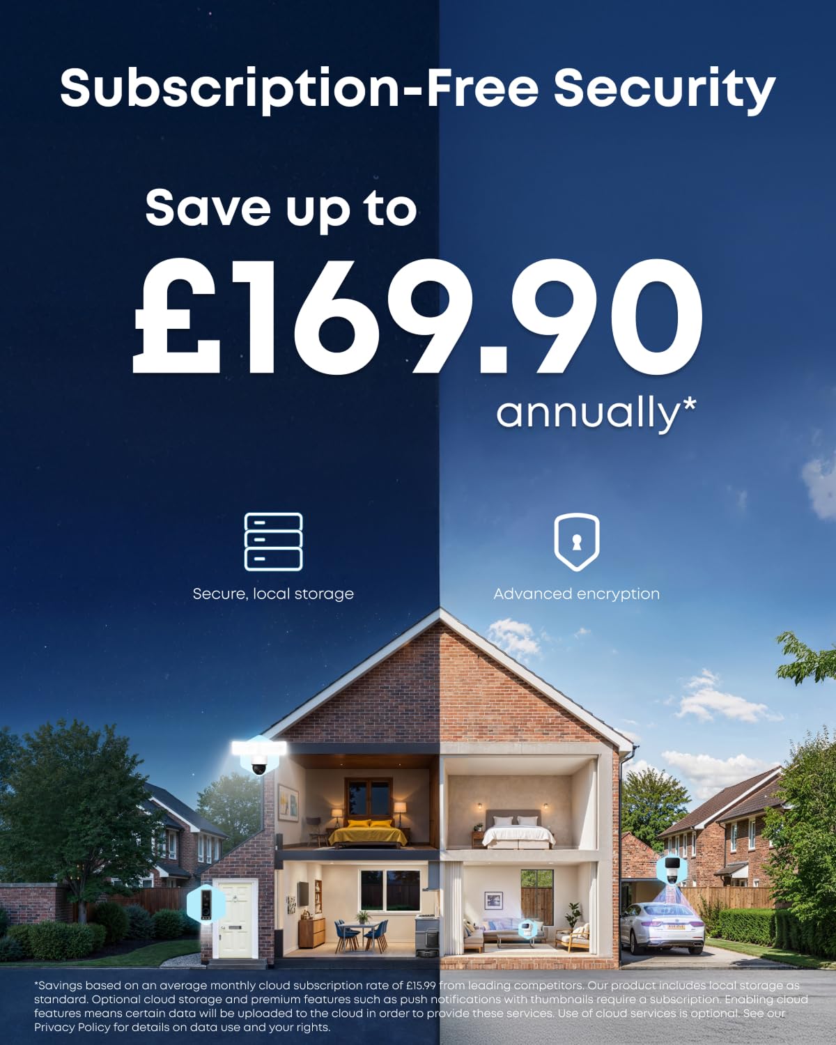 eufy Security Camera Outdoor Wireless,eufyCam C35 2 Pack with HomeBase Mini
