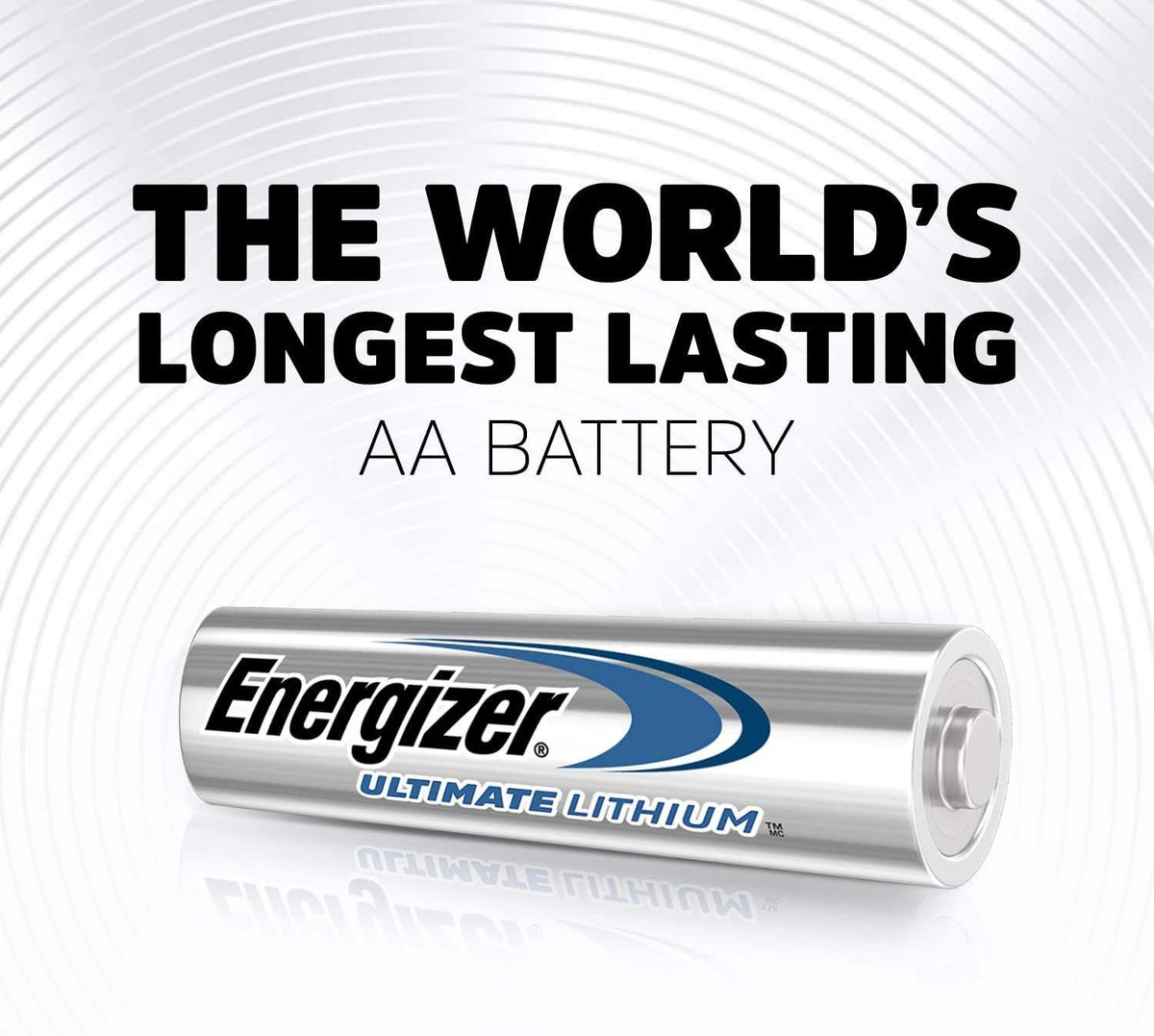 Energizer Ultimate Lithium AA Batteries (10 Pack) - The World's Longest