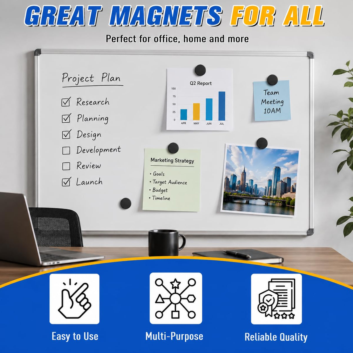 Grtard Ceramic Magnets For Crafts,45 Pack, 18 mm x 3 mm