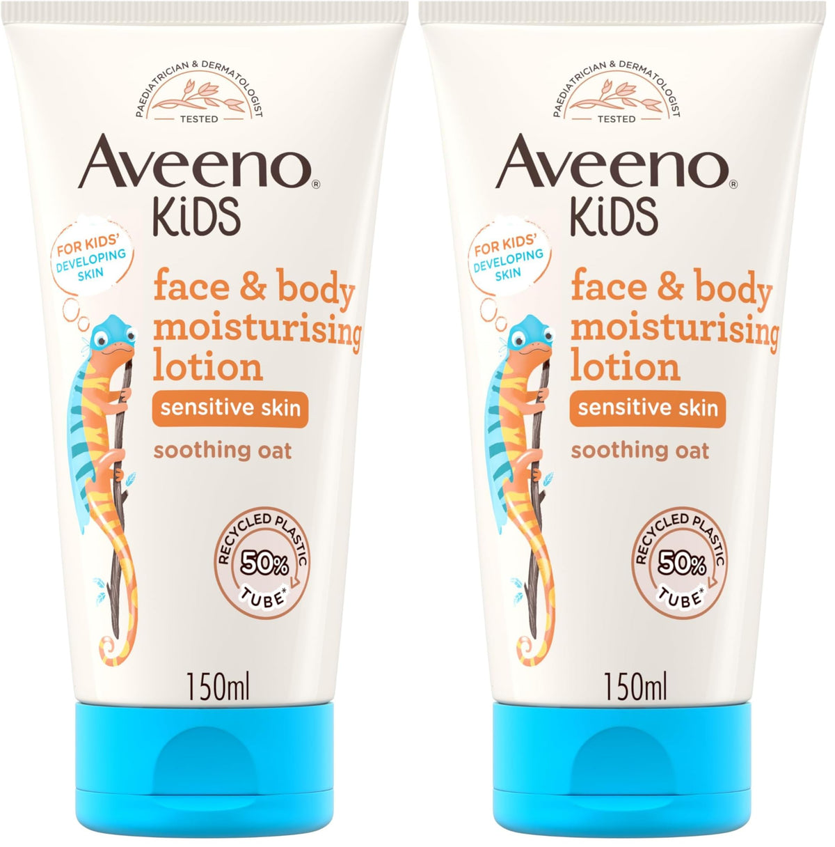 Aveeno Kids Face & Body Lotion for Kids' Sensitive Skin Gruffalo Edition