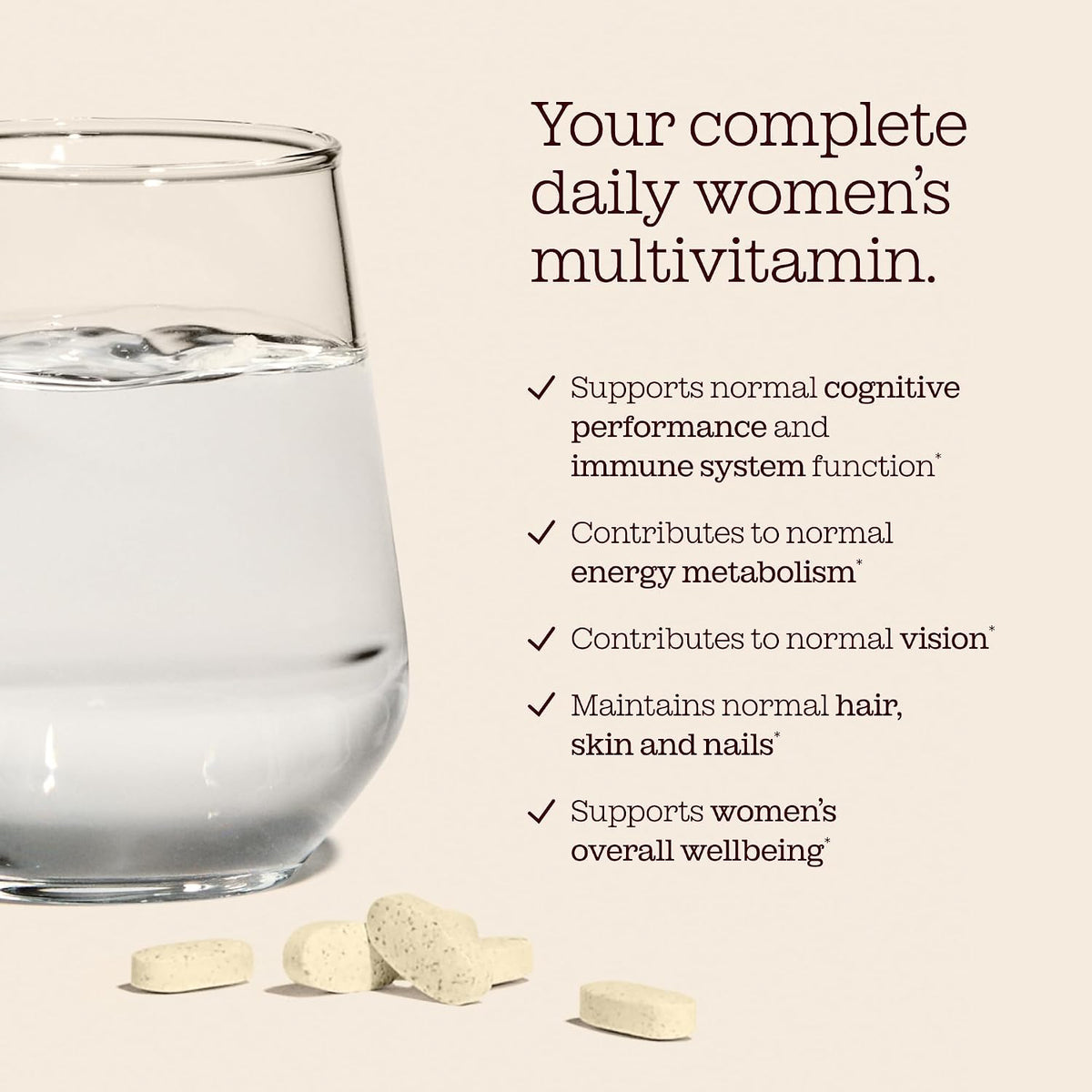 Free Soul Women's Multivitamins with Marine Collagen & Hyaluronic Acid