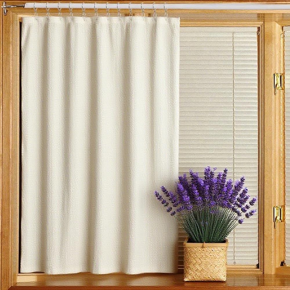 Armo® 2M Net Curtain Wire And Hooks Set Multipurpose 2 Meter Long Window Net Curtain Wire With 8 Eyes & 8 Hooks
