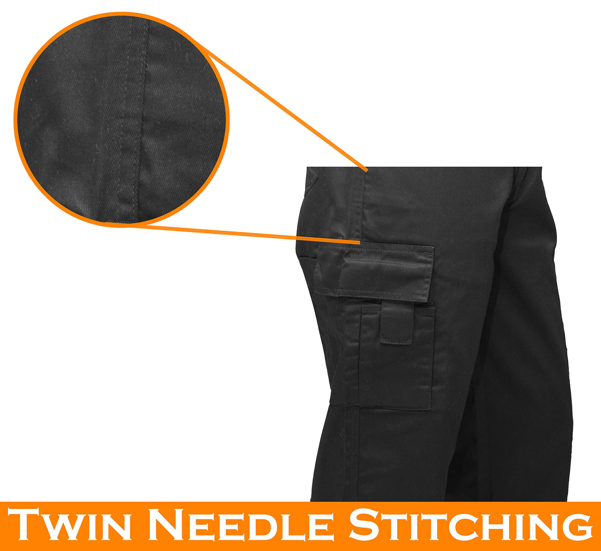 Multi Pockets Men Cargo Combat Work Trousers Work Pants with Button & Zip Fly