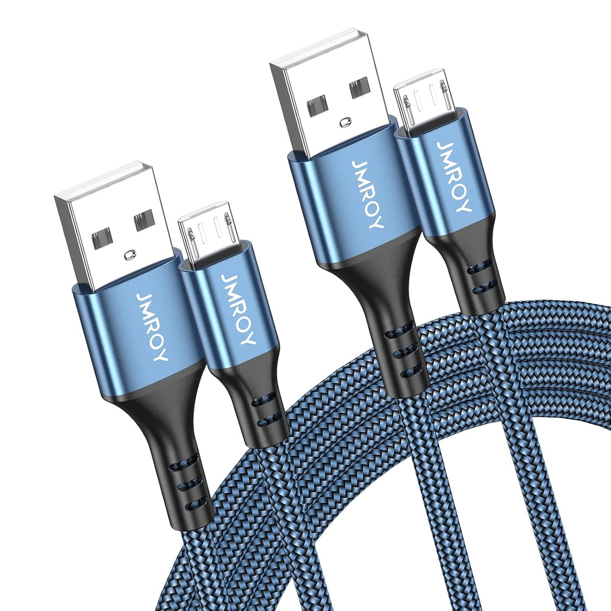 Micro USB Cable 2M 2PACK Android Charger Cable Fast Charging Cable Nylon Micro USB Charger cable Samsung Galaxy S7 Edge S6 S5 J7 J5 J6 J3 Note A6 A10,Sony,LG,Kindle,Xbox,PS4,Tablets,Nexus,Sony
