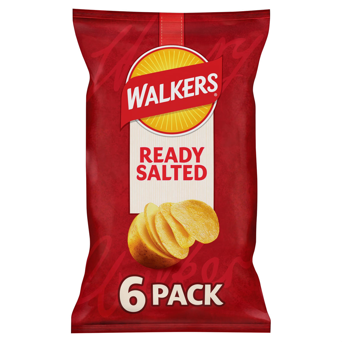 Walkers Baked Snacks Sea Salt 6 x 22g