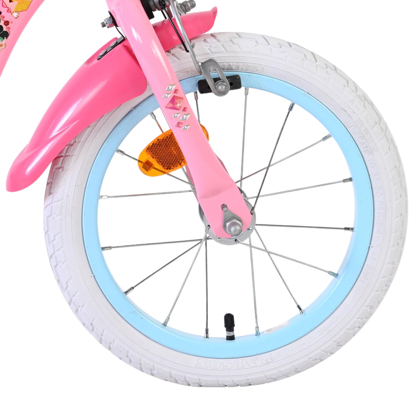 Volare Official Marvel Spider-Man Kids Bike 12" with Stabilisers — Ages 3-4