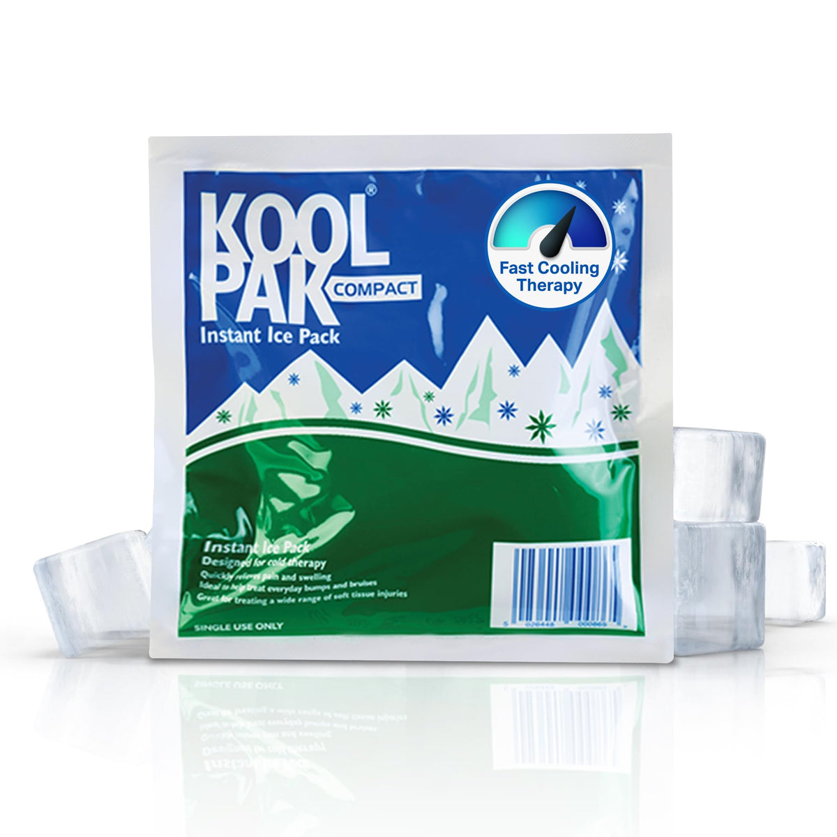 Koolpak Compact Instant Cold Ice Packs - 15 x 15cm - Pack of 10