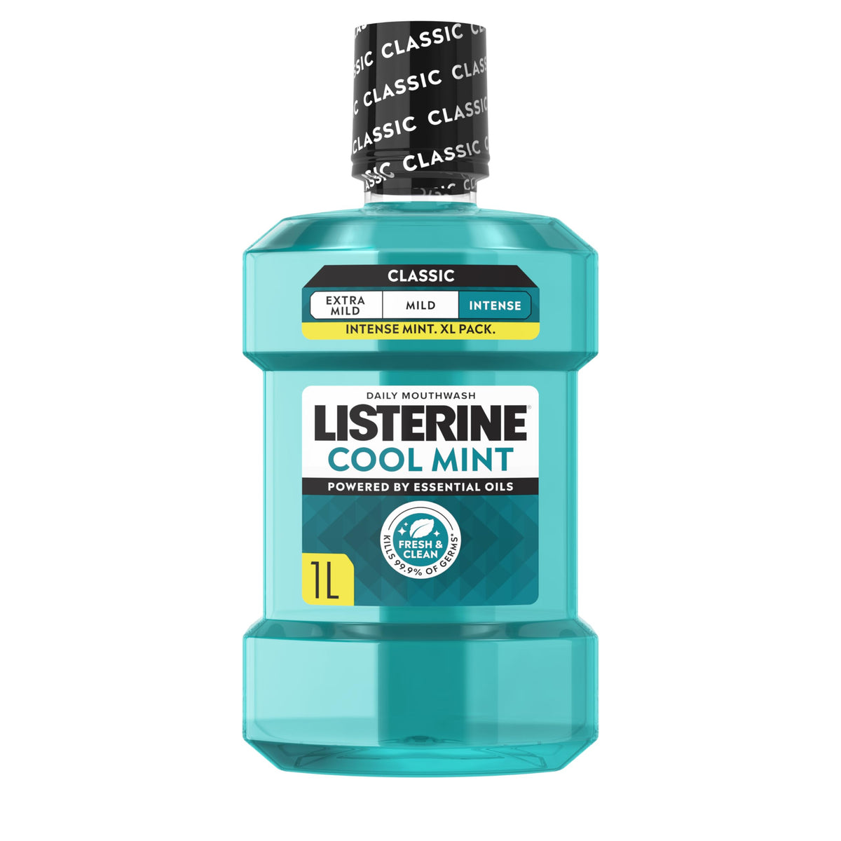 Listerine Cool Mint Mouthwash, 6X 500ml, Blue