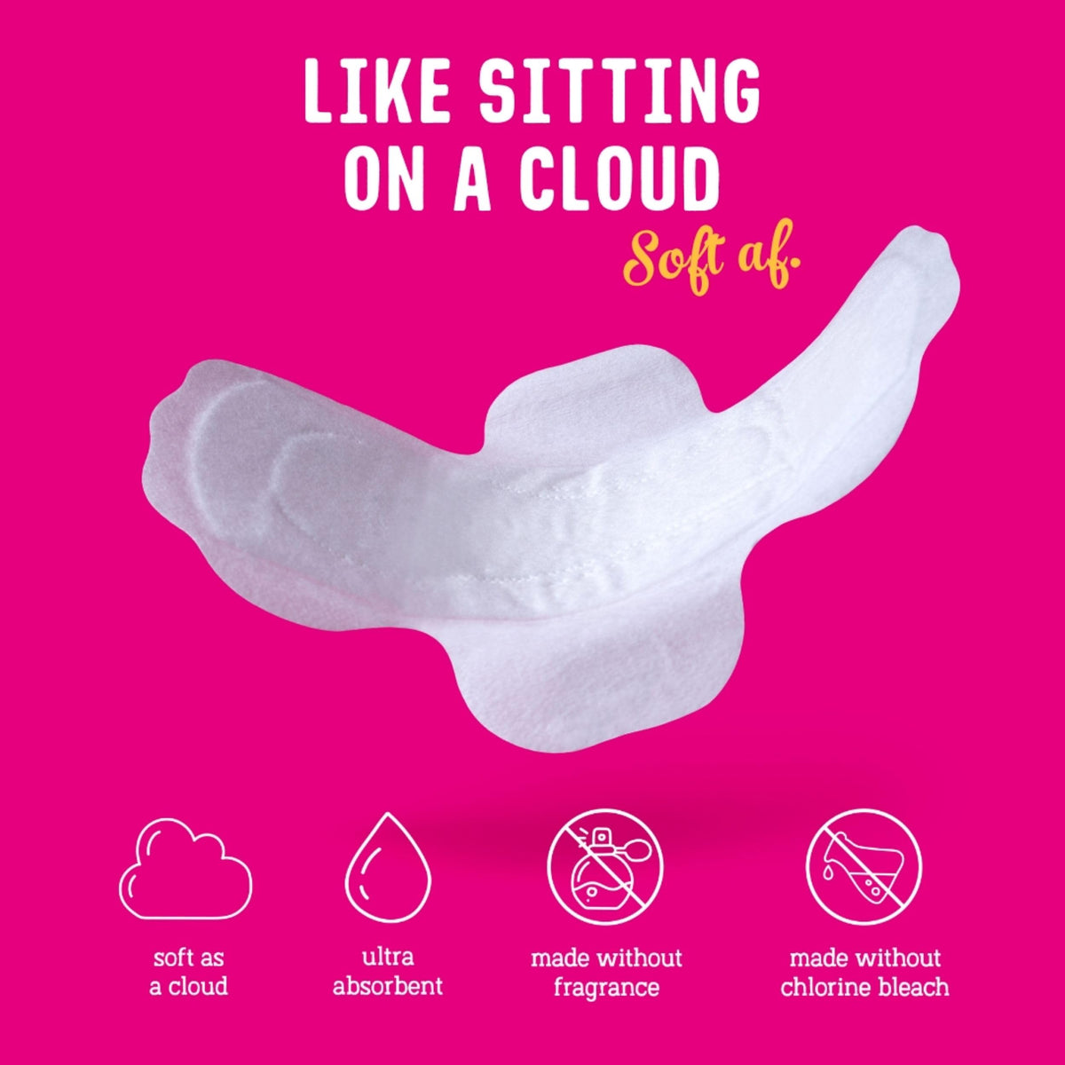 Flo Bamboo Period Pads - 10 Day & 5 Night