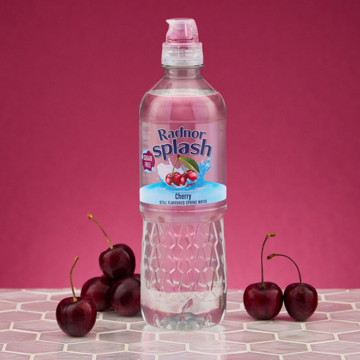 Radnor Splash Flavoured Water Sugar Free 500ml - Pack of 24 (Strawberry)