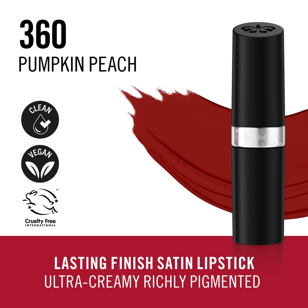 Rimmel Lipstick Lasting Finish Natural Birthday - 250 Nude Brown