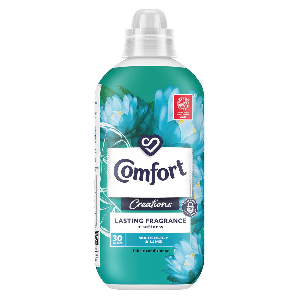 Comfort Perfume Creations Passion Bloom Fabric Conditioner Motion-Activated Fragrance Technology 100 Days of Freshness 30 washes (900 ml)