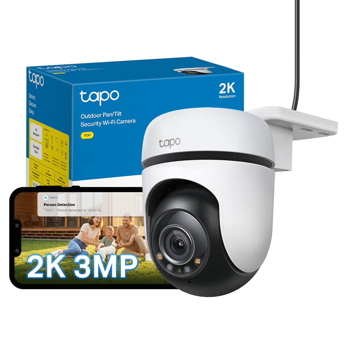 Tapo C310 2K 3MP Outdoor Security Camera CCTV Camera