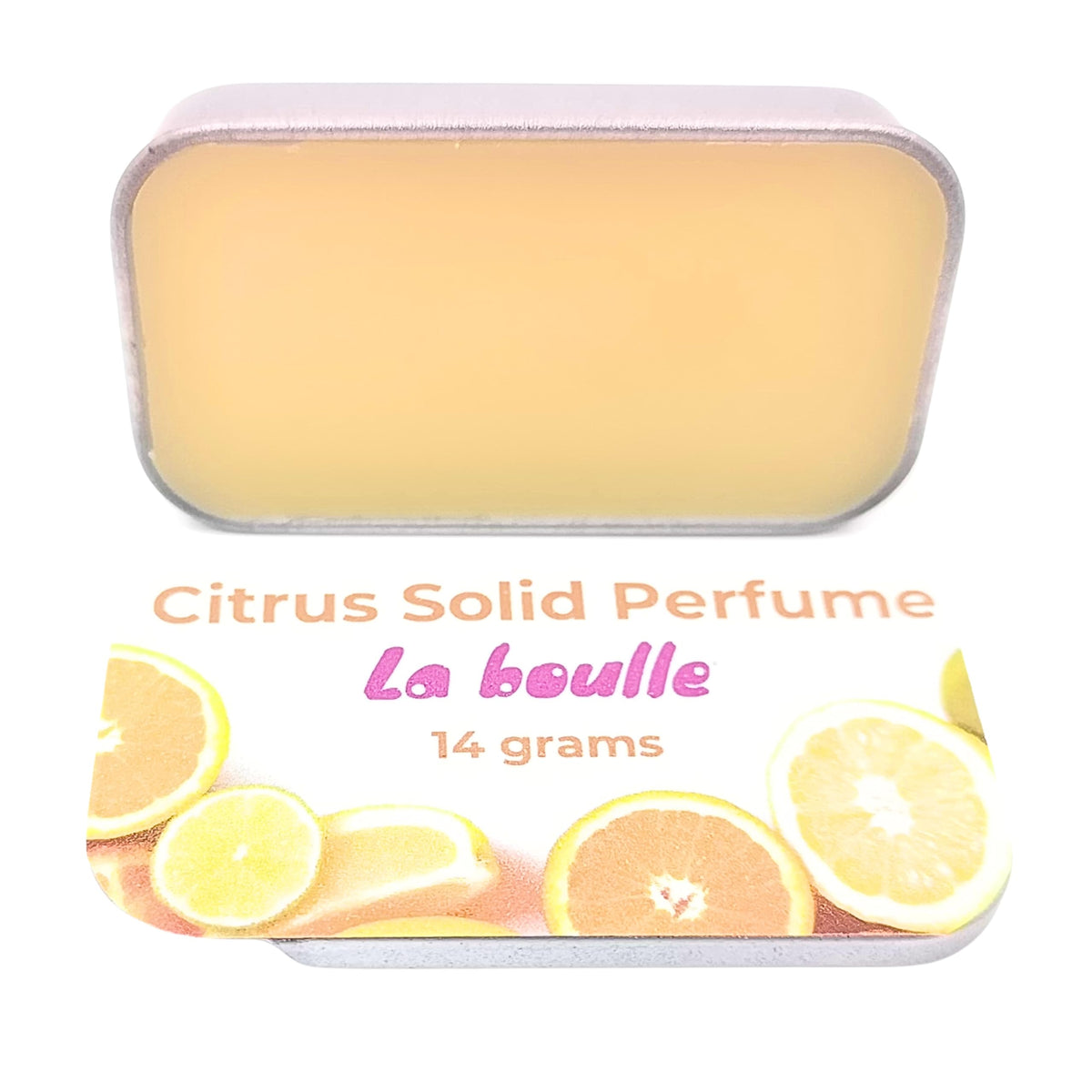 Sandalwood Solid Natural Perfume Balm. For sensitive skin. Handmade in UK.