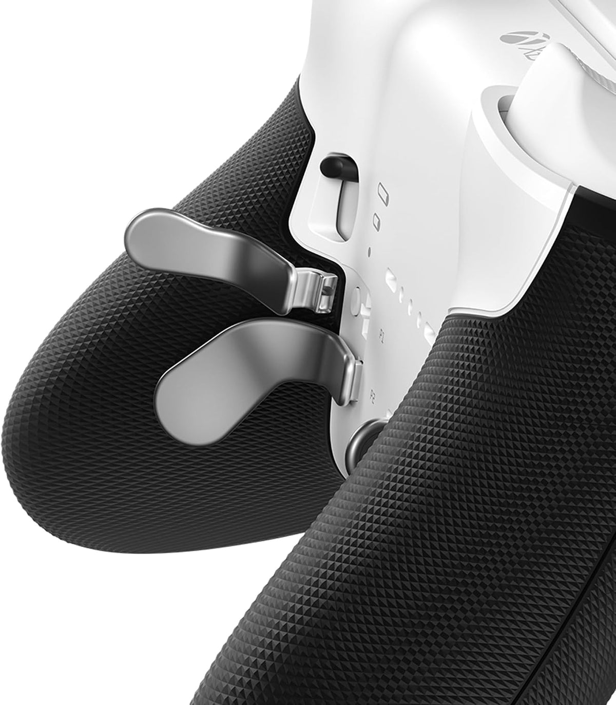 Xbox Elite Bluetooth Wireless Controller Series 2 - Core Edition (White) for PC, Series X|S, One, Windows 10, Mobile, Adjustable Tension Thumbsticks, Shorter Hair Trigger Locks, Rubberized Grip